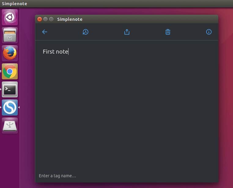 Installer-Simplenote-Ubuntu-16.04-Linux