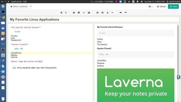 evernote alternative for linux ubuntu