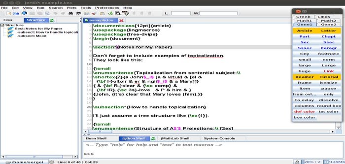 download latex text editor