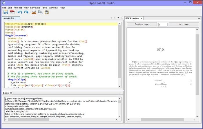 latex text editor free