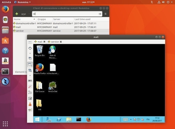 ubuntu gnome remote desktop server