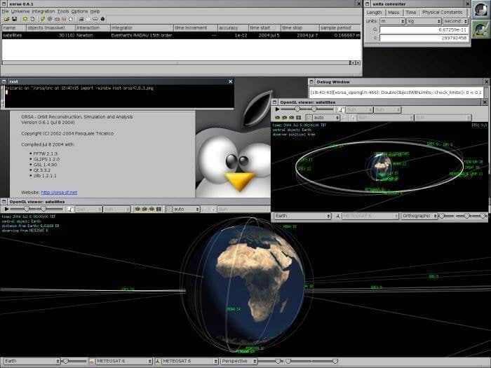 planetarium software heliocentric ephemeris