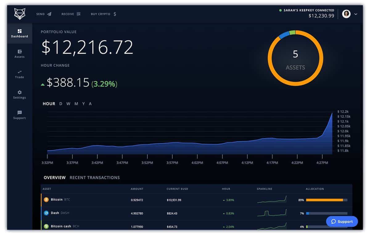 cryptocurrency wallet shapeshift exchange