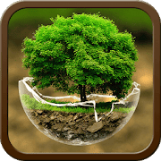 Green Nature Cartoon Theme