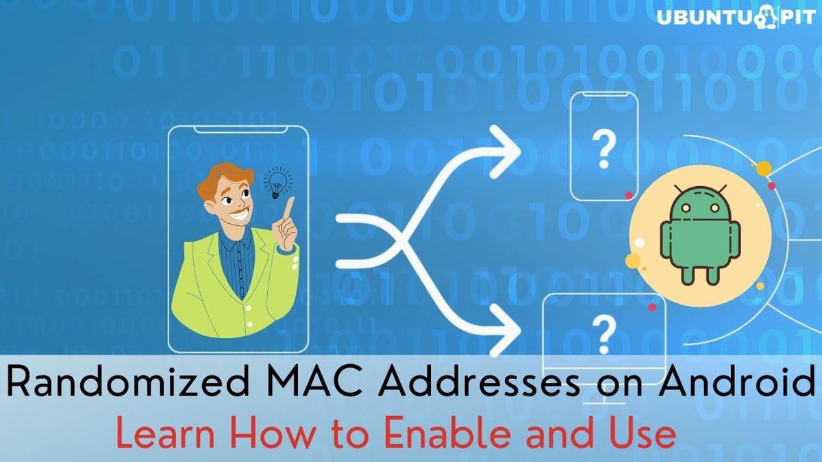 get a randomized mac on connect linux