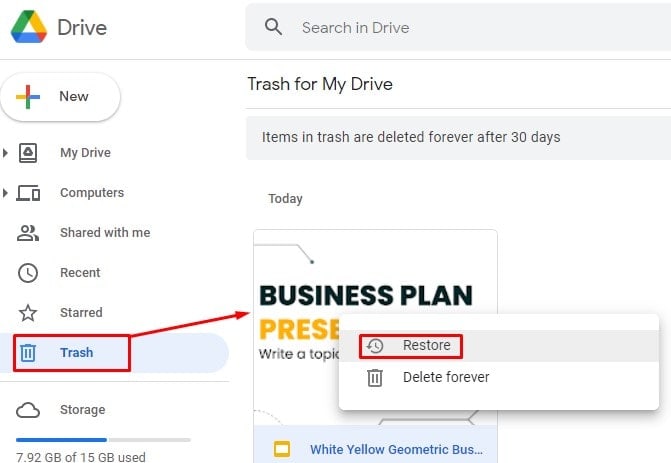 How To Recover Deleted Files From Google Drive