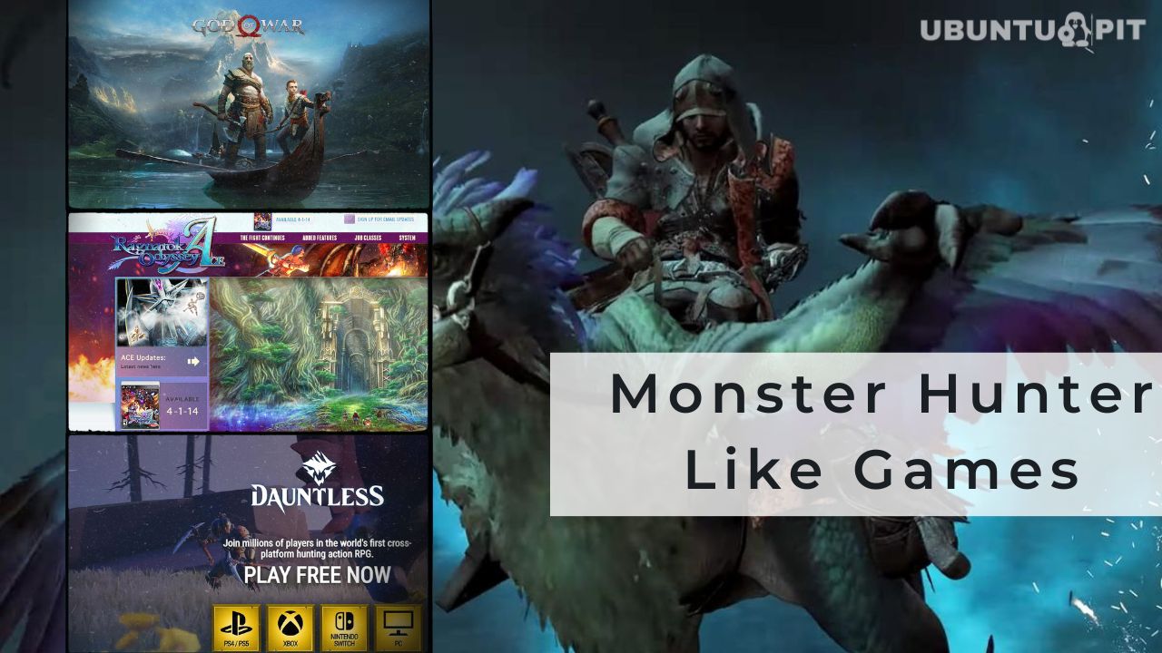 10 Best Monster Hunter Like Games for RPG Lovers