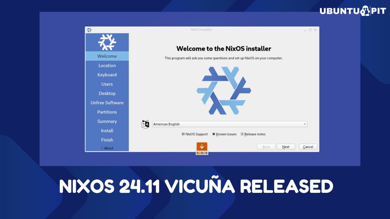 NixOS 24.11 Vicuña Released